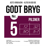 Indlæs billede til gallerivisning Seriebryg 05 - design din egen øl etiket - The Beer Label 
